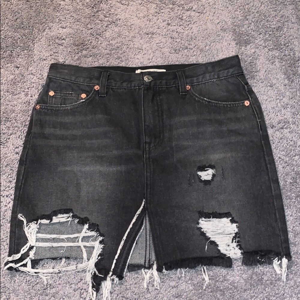 black free people skirt